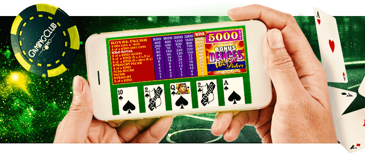 Mobile Video Poker online casino gaming club